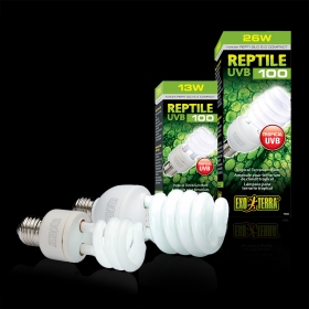 Лампа Hagen Exo-Terra Reptile UVB100 (Repti Glo 5.0 Compact) - фото - 1
