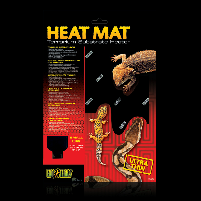 Греющий коврик Exo-Terra Heat Mat, 8Вт