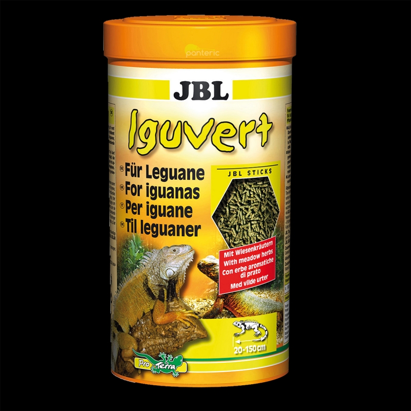 Корм для игуан JBL Iguvert, 250 мл