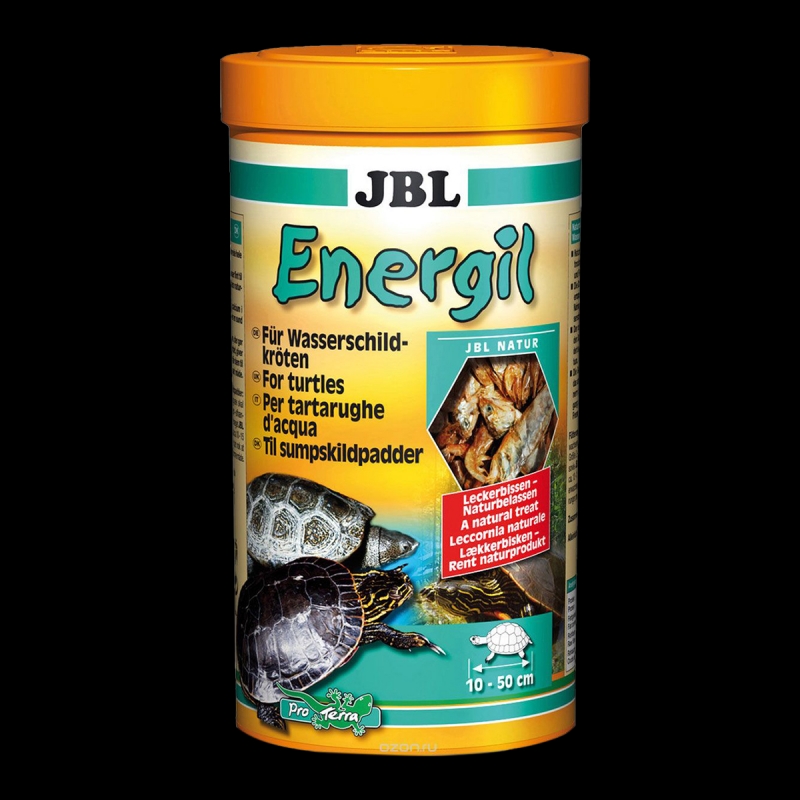 Корм для крупных водных черепах JBL Energil 2,5 л