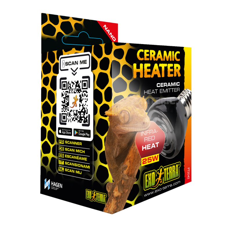 Керамический обогреватель Hagen Exo-Terra Ceramic Heat Emitter NANO, 25 Вт